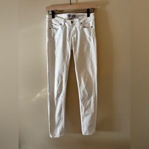 PAIGE Women's Crisp White Skinny Jeans